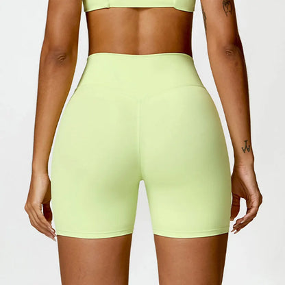 High Waist Push Up Gym Workout Shorts