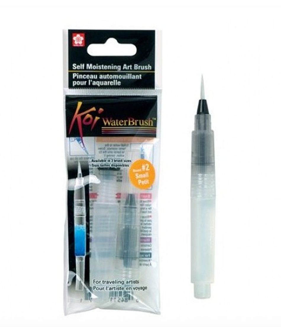 Koi Water Brush, Round #2 Small