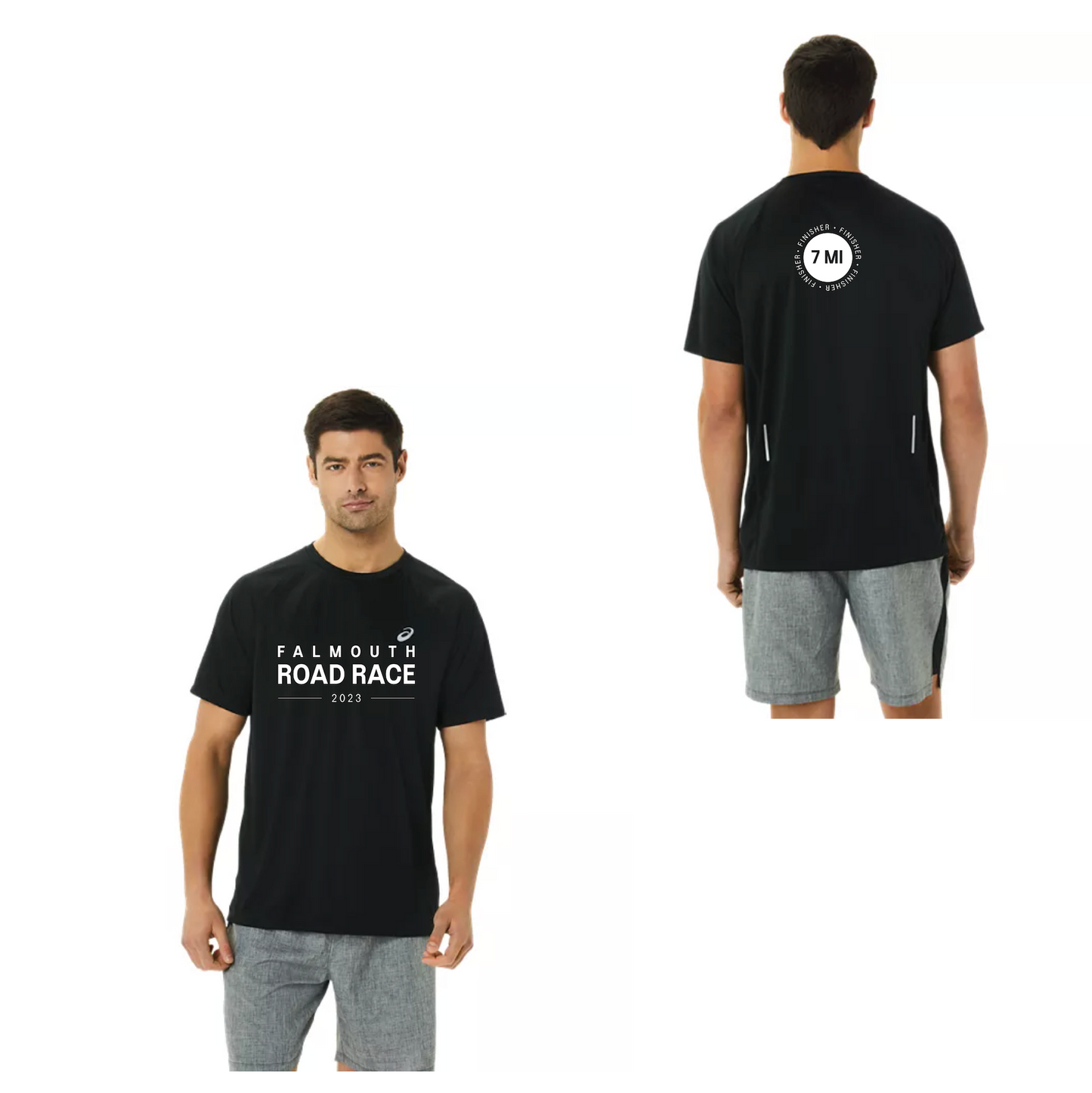 Asics Men's Falmouth Road Race 2023 Finisher Performance T-shirt (2011C656)