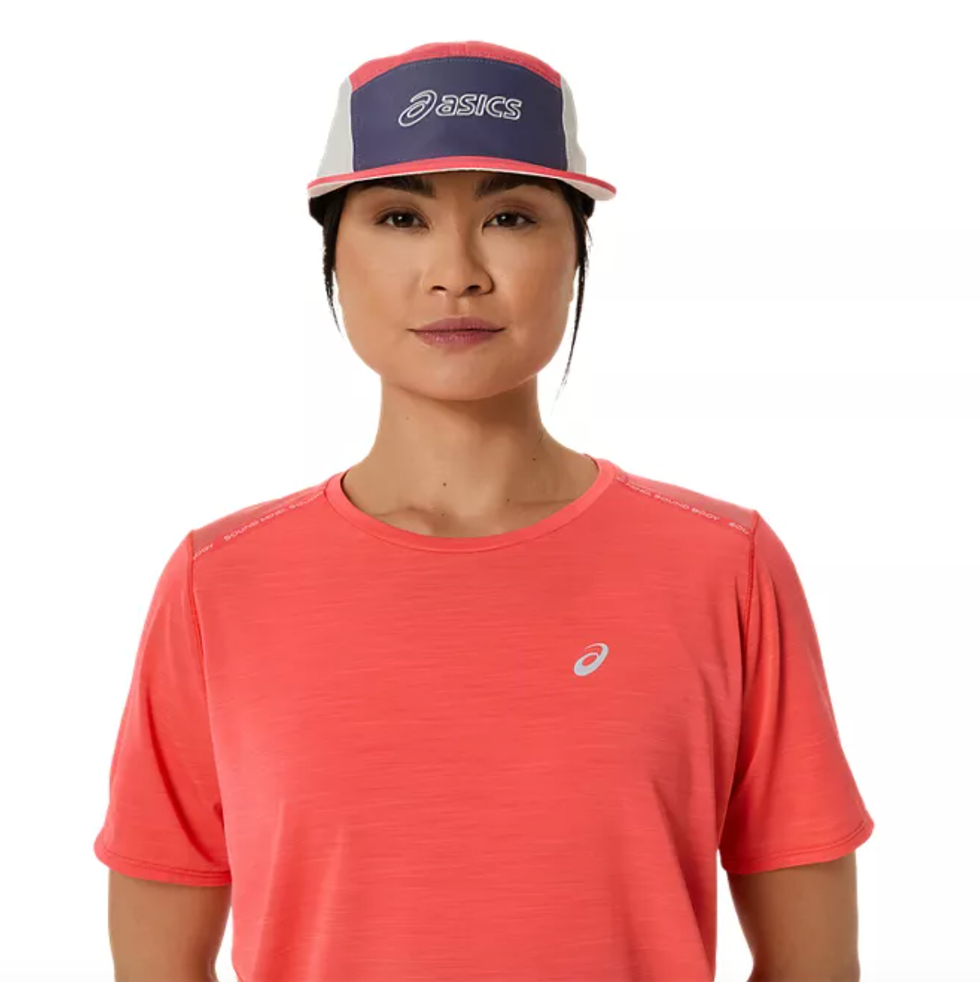 ASICS Women's Road SS Top - Coral Reef (2012C969)