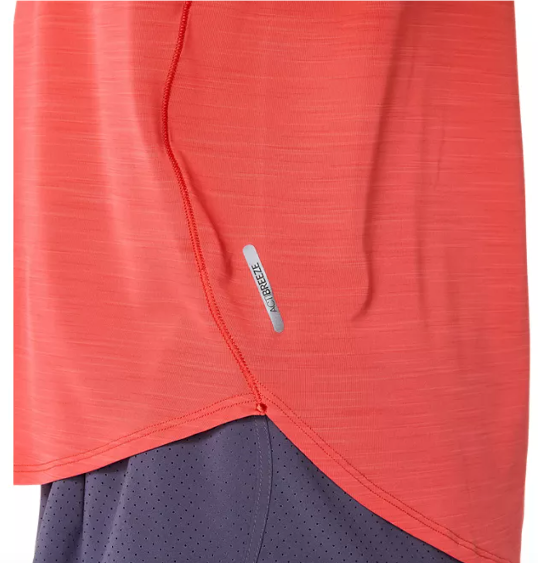 ASICS Women's Road SS Top - Coral Reef (2012C969)