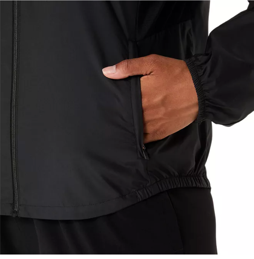 2026 Rose Bowl 5K *FINISHER* - ASICS Women's Silver Jacket Black (2012D148) (RB26-27)