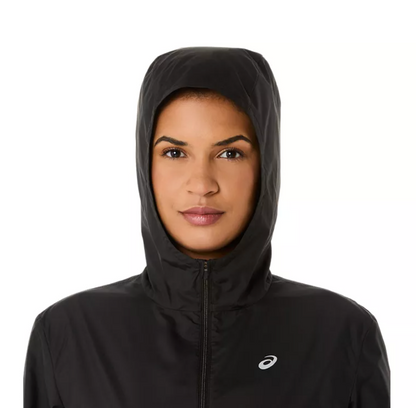 Active Kids and Minds - ASICS Women's Silver Jacket Black (2012D148) (A017)