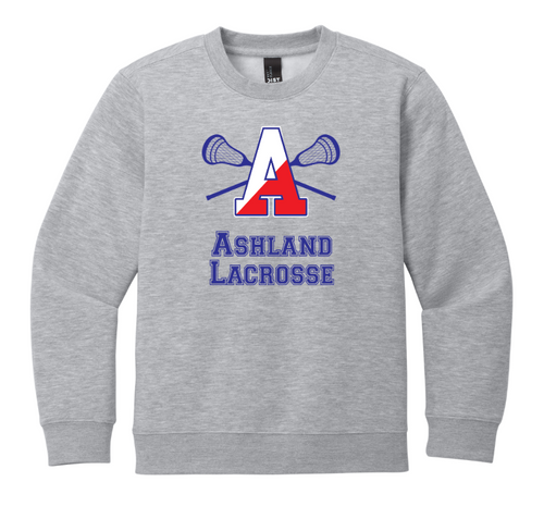 Ashland Youth Lacrosse - Youth Fleece Crewneck Sweatshirt (DT6104Y)