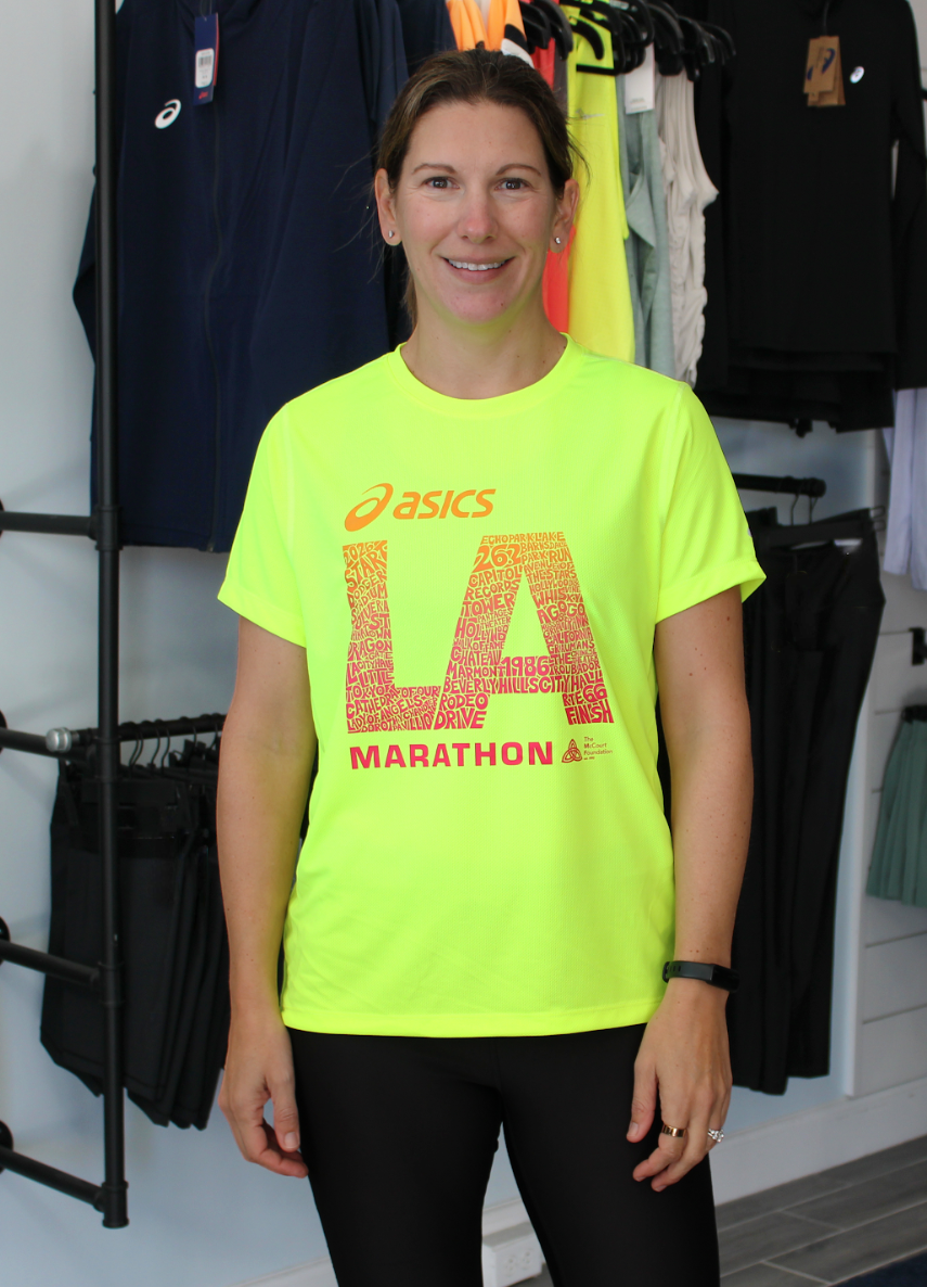 2026 ASICS Los Angeles Marathon - ASICS Women's Ready Set Short Sleeve Tee Safety Yellow (2012b469) (LA26-13)