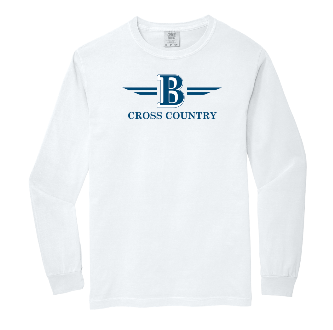 Bromfield Cross Country - Adult Heavyweight Long Sleeve Tee (6014)