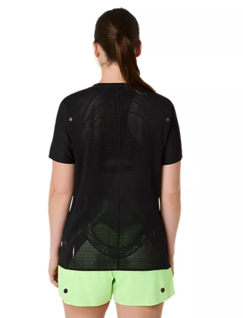 2026 ASICS LA Marathon-ASICS Women's Metarun Short Sleeve Top Black (2012D418) (LA26-13)