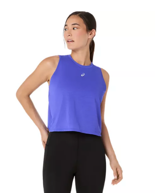 ASICS Women's Road Crop Top Cobalt (2012D368)