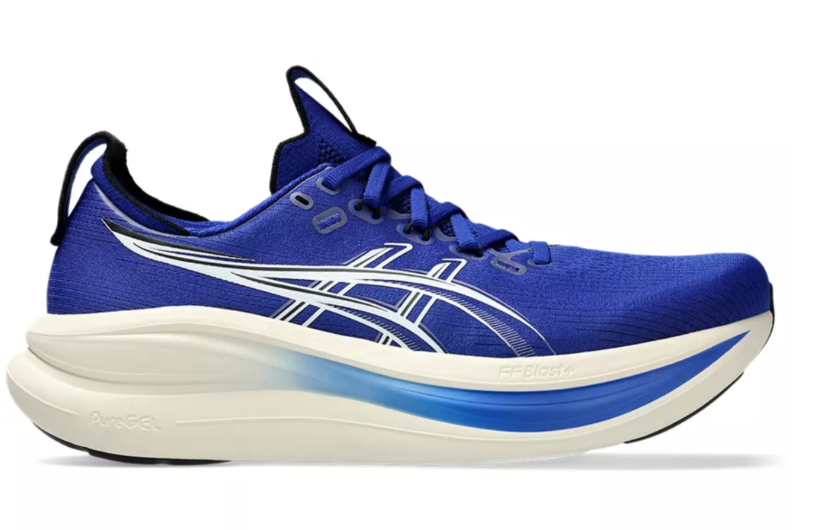ASICS Men's GEL-NIMBUS 28 Wide - PRUSSIAN BLUE/CREAM