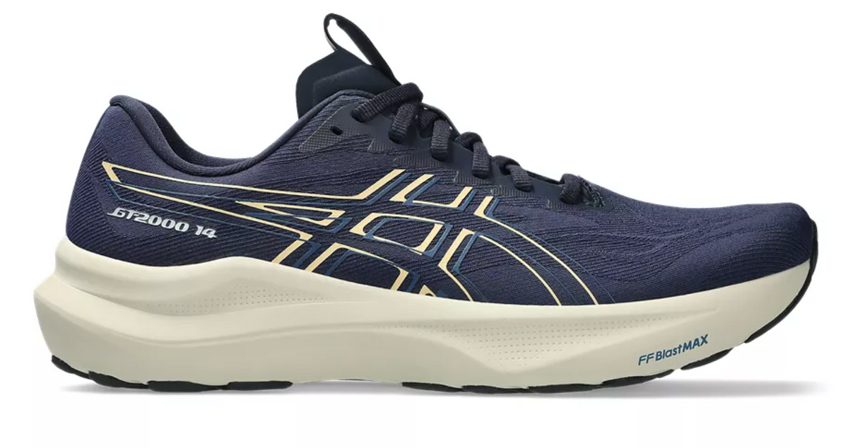 ASICS Men's GT-2000 14 EXTRA WIDE - MIDNIGHT/LIGHT ORANGE