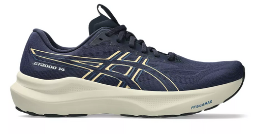 ASICS Men's GT-2000 14 EXTRA WIDE - MIDNIGHT/LIGHT ORANGE