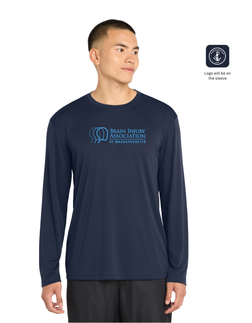 Brian Injury Association of MA FRR - Adult Long Sleeve Performance Tee (ST350LS)