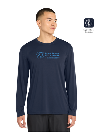Brian Injury Association of MA FRR - Adult Long Sleeve Performance Tee (ST350LS)