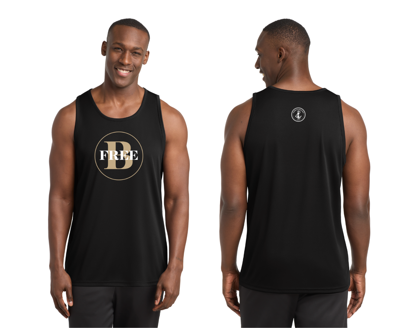 BFREE Wellness, Inc. FRR - Men's Performance Singlet (ST356)
