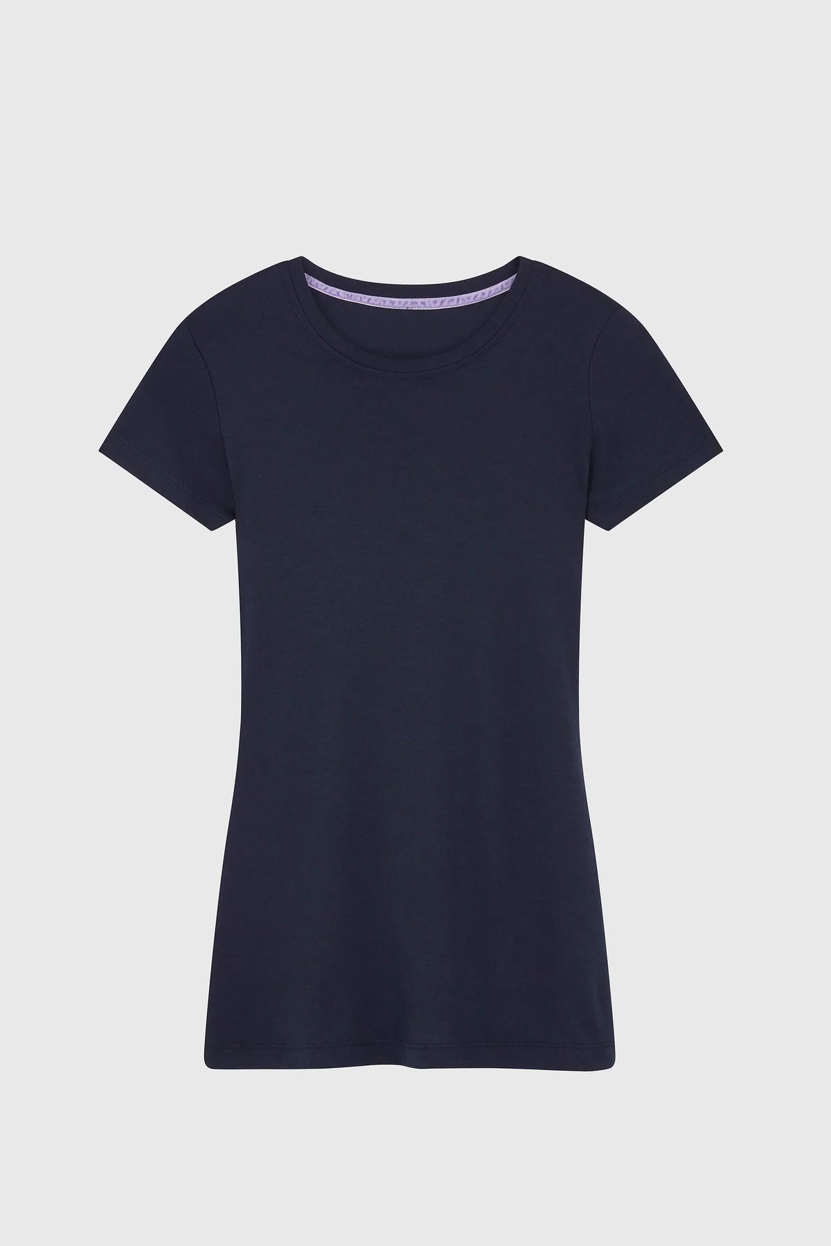 Short Sleeve Crew Neck Cotton Modal Blend T-shirt