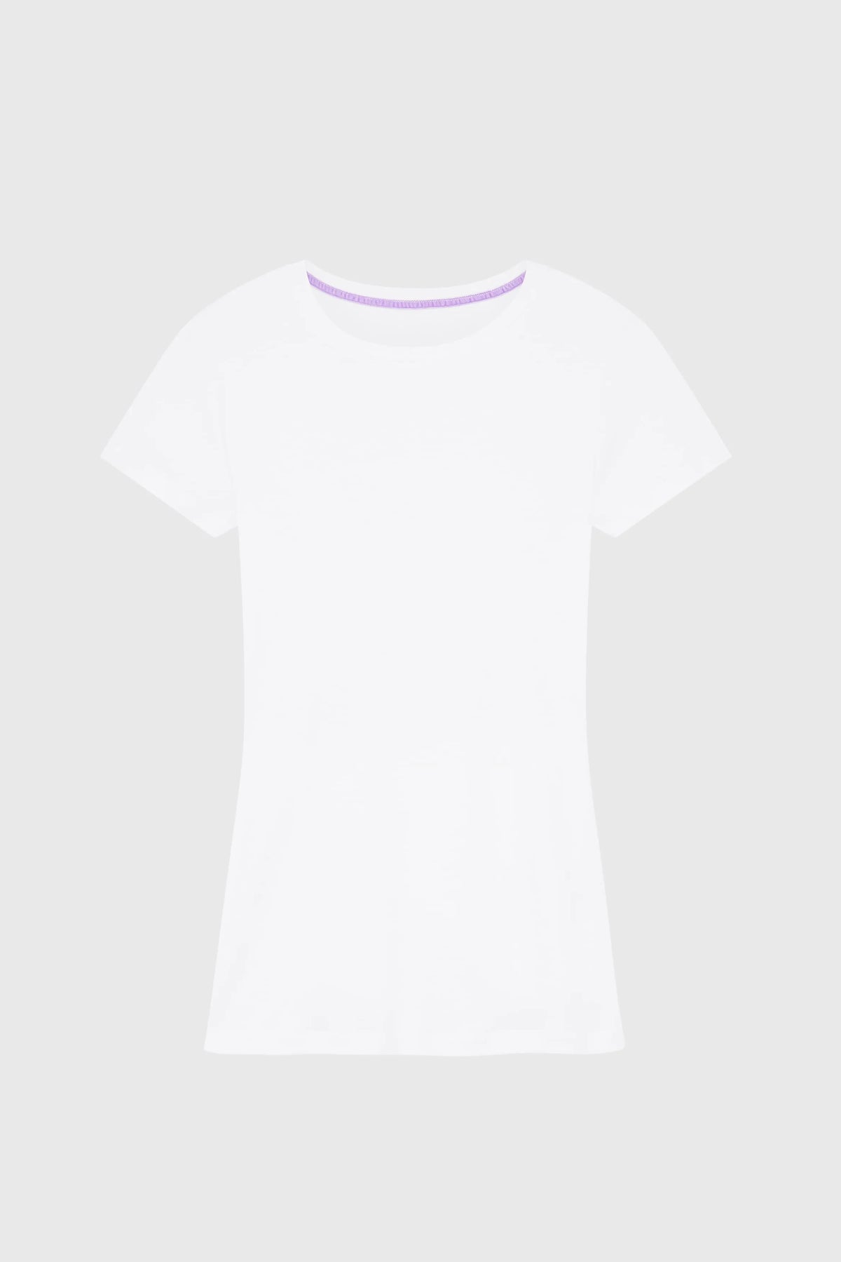 Short Sleeve Crew Neck Cotton Modal Blend T-shirt