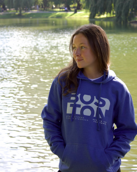 Boston 10K for Women - Adult Fleece Hoodie (DT6100)