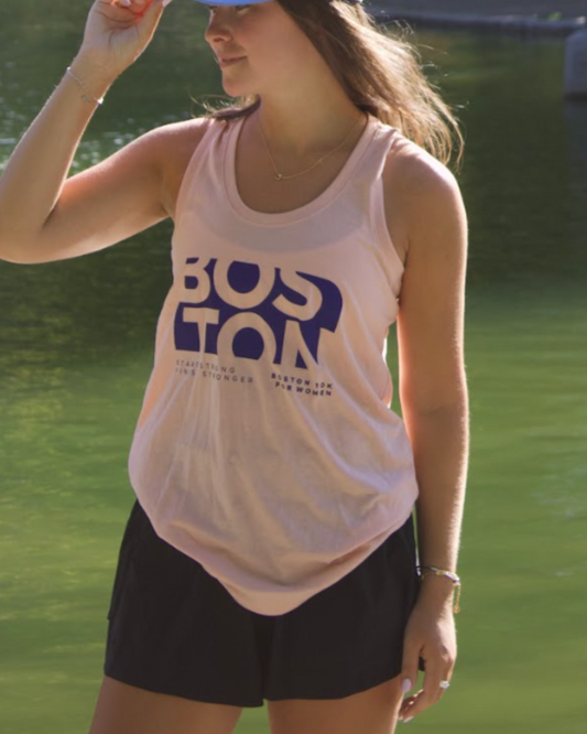 Boston 10K for Women - Women's Racerback Tank (DM138L)