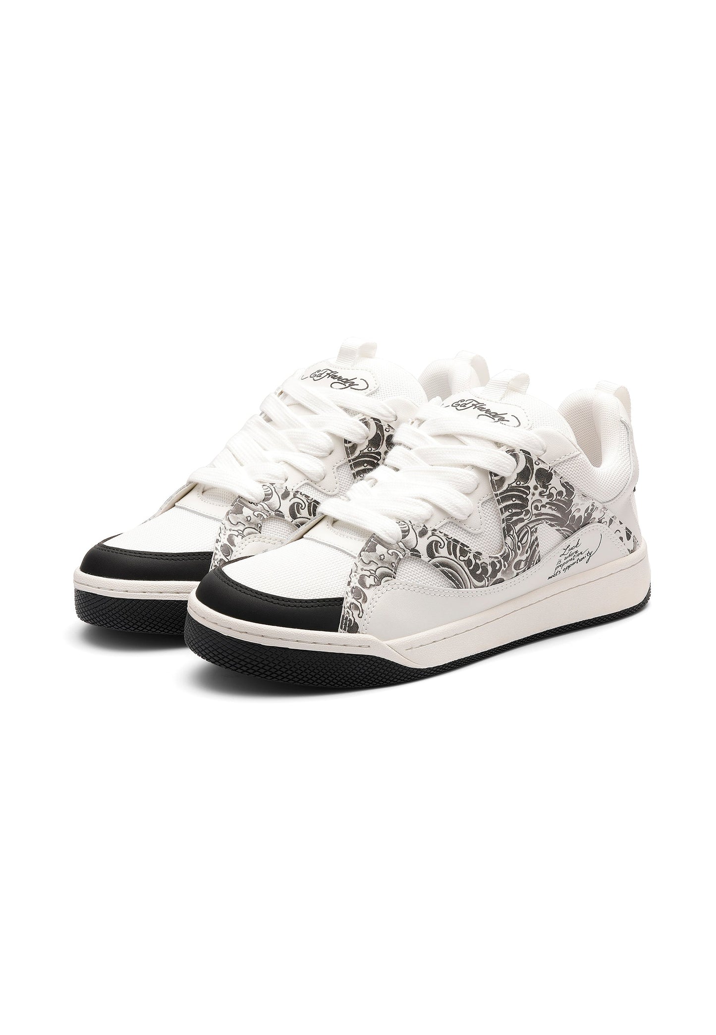 Womens Wave Low - Waves - White/Black