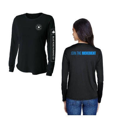 Blue Rose Running - Women's Cooling Performance Long Sleeve Tee (A4NW3002)