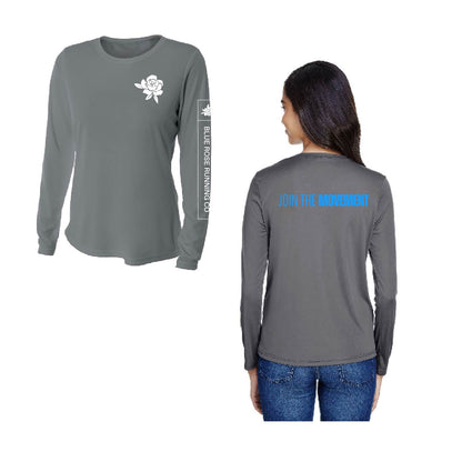 Blue Rose Running - Women's Cooling Performance Long Sleeve Tee (A4NW3002)