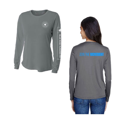 Blue Rose Running - Women's Cooling Performance Long Sleeve Tee (A4NW3002)