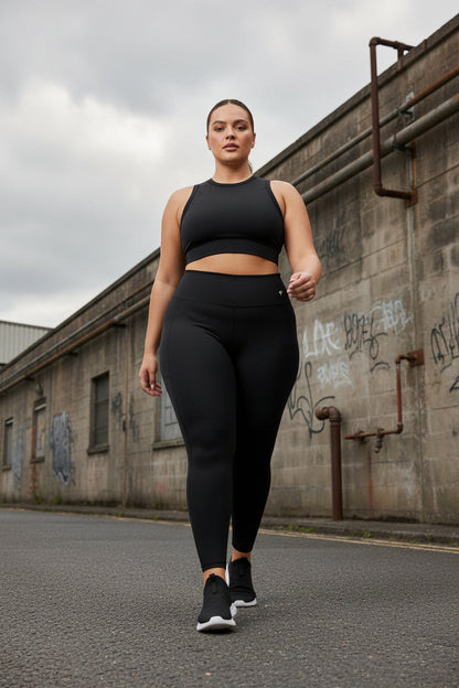 GymBumUK Blackout Performance Plus Leggings
