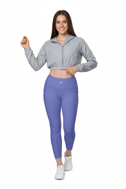 GymBumUK Slate Blue Pocket Leggings