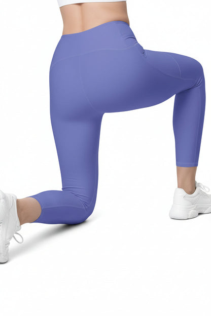 GymBumUK Slate Blue Pocket Leggings