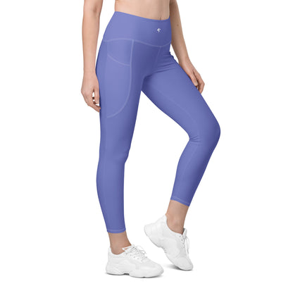 GymBumUK Slate Blue Pocket Leggings