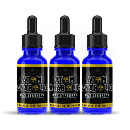 Atom Anabolic Liquid Testosterone Booster Muscle Growth & Strength
