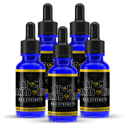 Atom Anabolic Liquid Testosterone Booster Muscle Growth & Strength