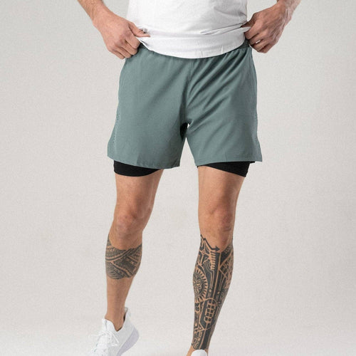 Alyth Active - Worthy shorts MEN - Cooled Teal
