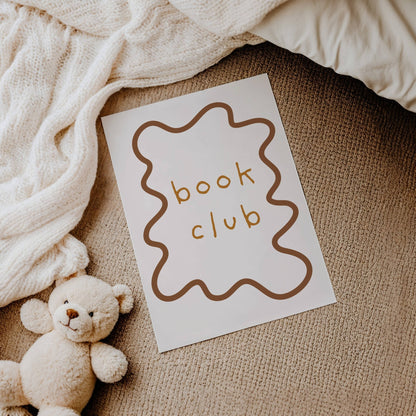Book Club - Wavy Edition - Fine Art Print