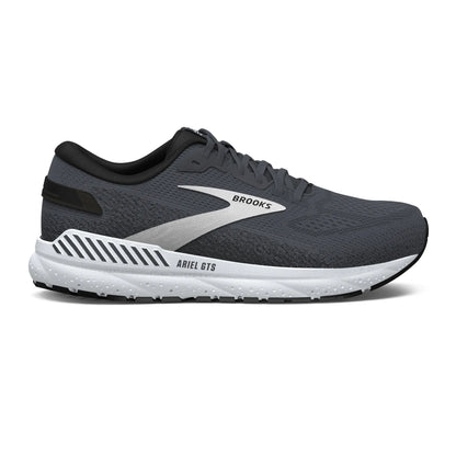 Brooks Womens Ariel GTS 24 Wide- Ebony/Black/White (1204141D016)