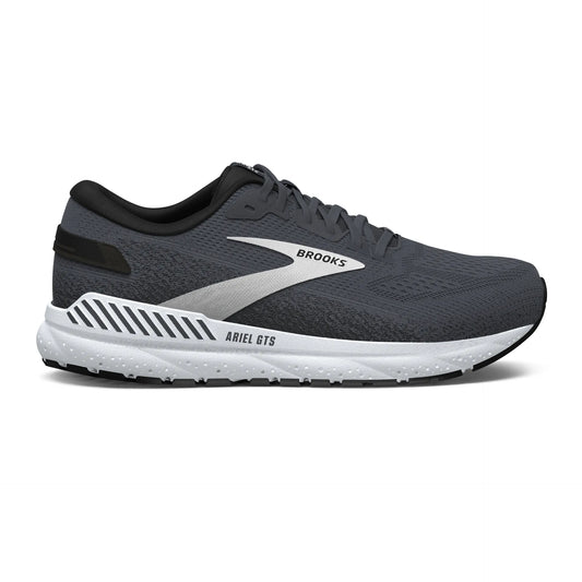 Brooks Womens Ariel GTS 24 Wide- Ebony/Black/White (1204141D016)
