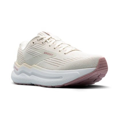 Brooks Womens Ghost Max 2 Coconut Milk/Gray/Zephyr Extra Wide (120420-2E-190)
