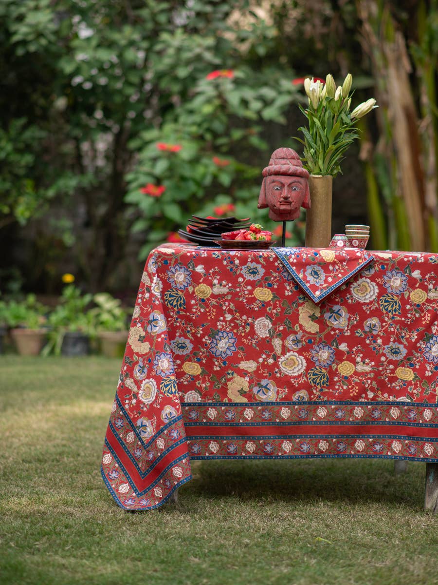 Malabar Rust    Tablecloth