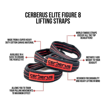 Elite Figure 8 Lifting Straps
