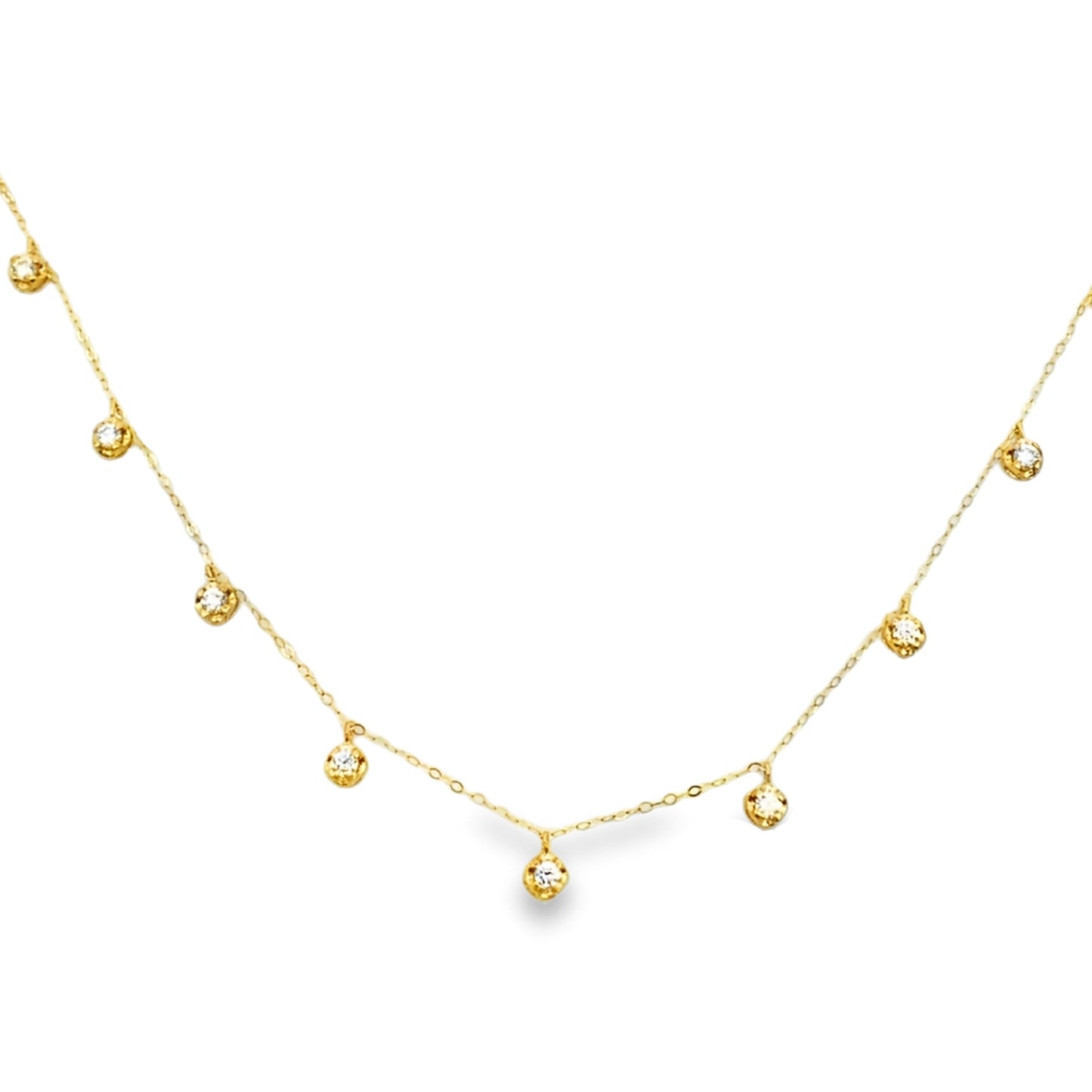 .58ct Lab Grown Diamond Dia by yard 14KT Yellow Gold