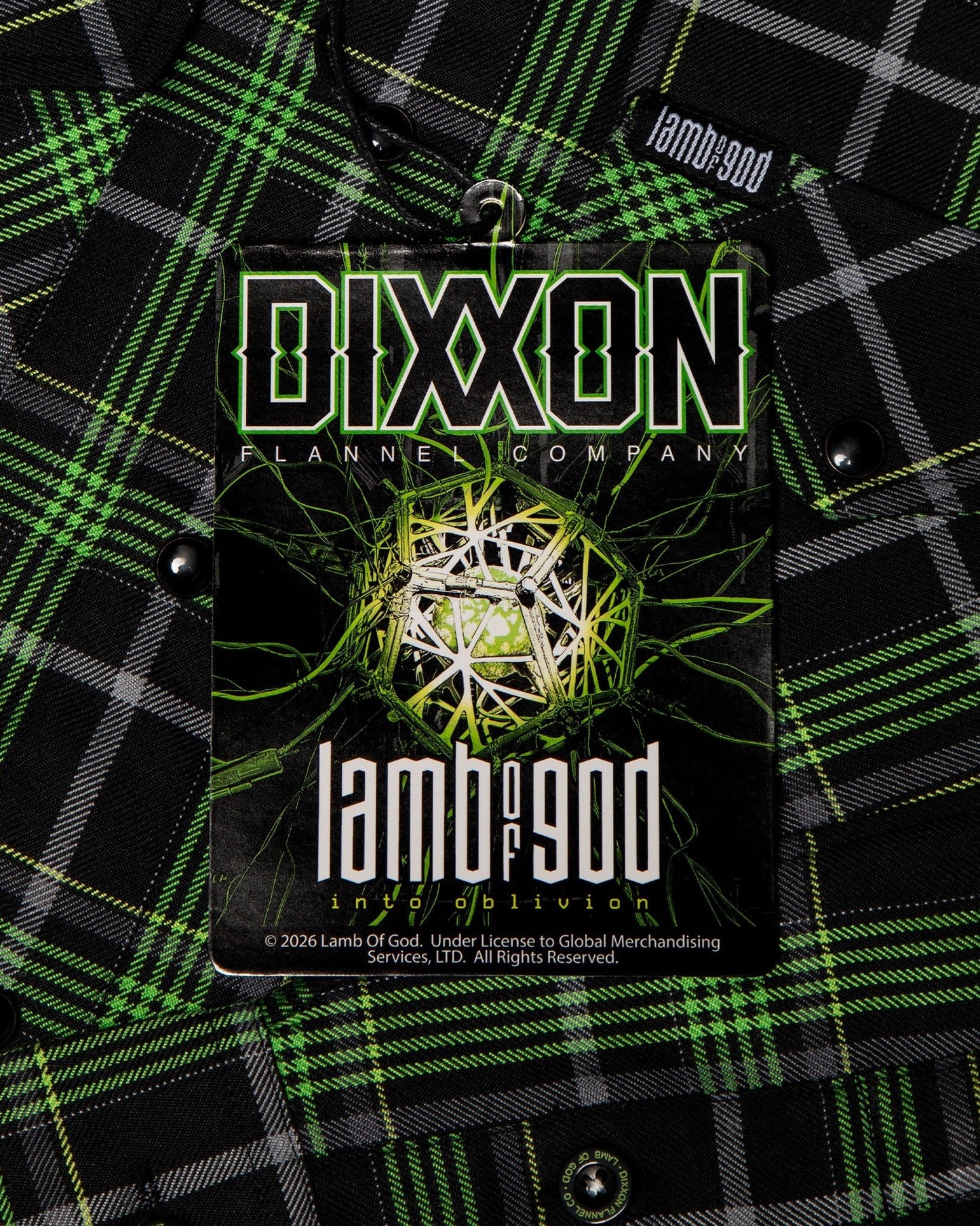 Lamb of God 2026 Flannel