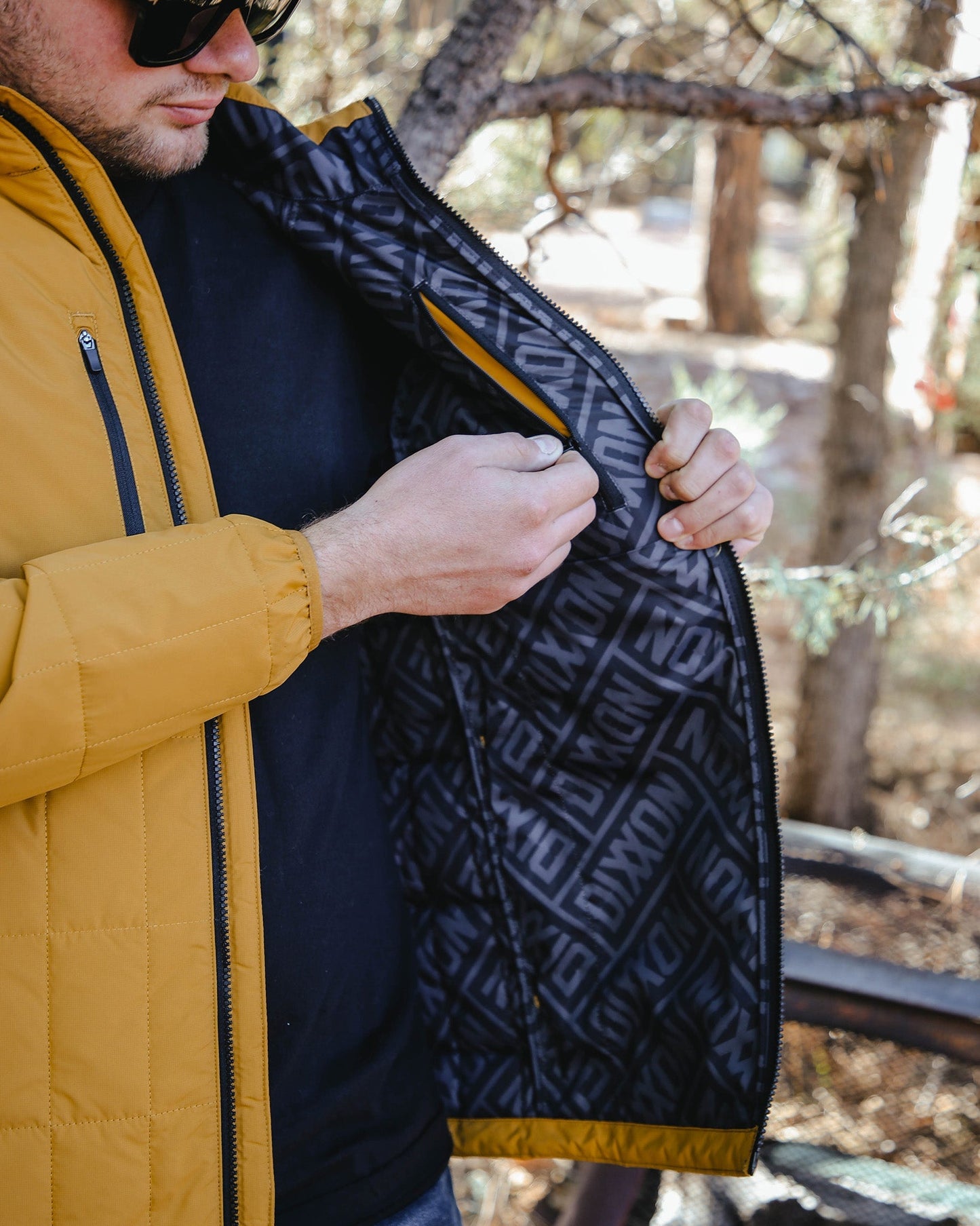 Nomad Puffer Jacket - Camel