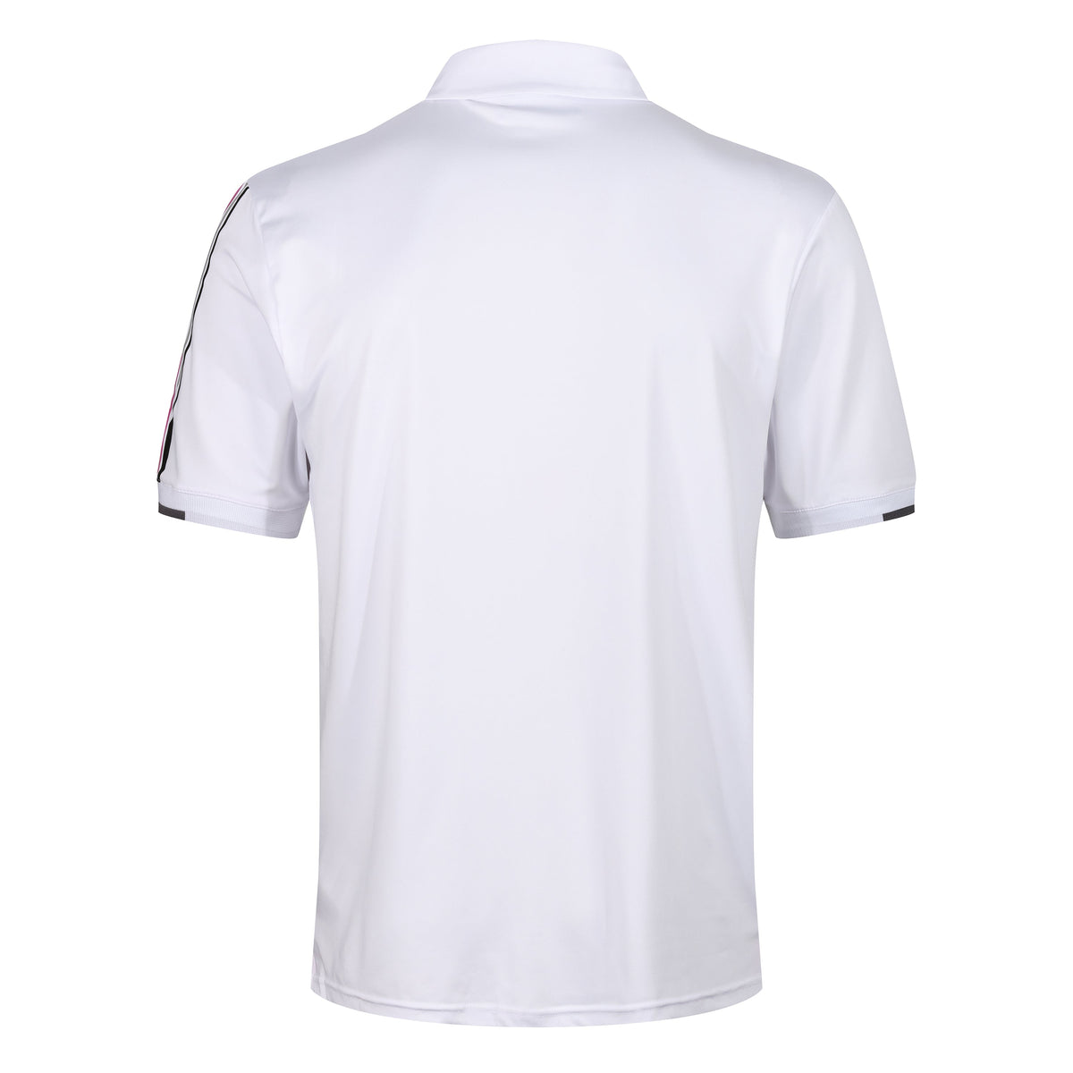 Island Green Racing Stripe Print Golf Sport Polo Shirt