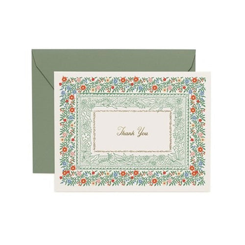Boxed Set of Rosette Thank You Cards