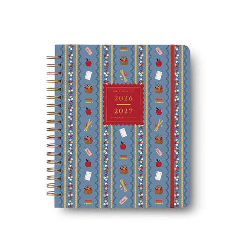 2027 Schoolhouse 17-Month Academic Hardcover Spiral Planner