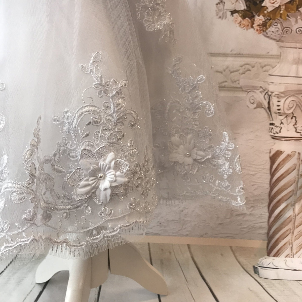 Riya Ivory or White Christening / Baptism Dress