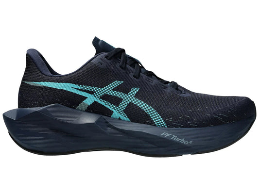 ASICS Men's NOVABLAST 6 - MIDNIGHT/ENERGY AQUA