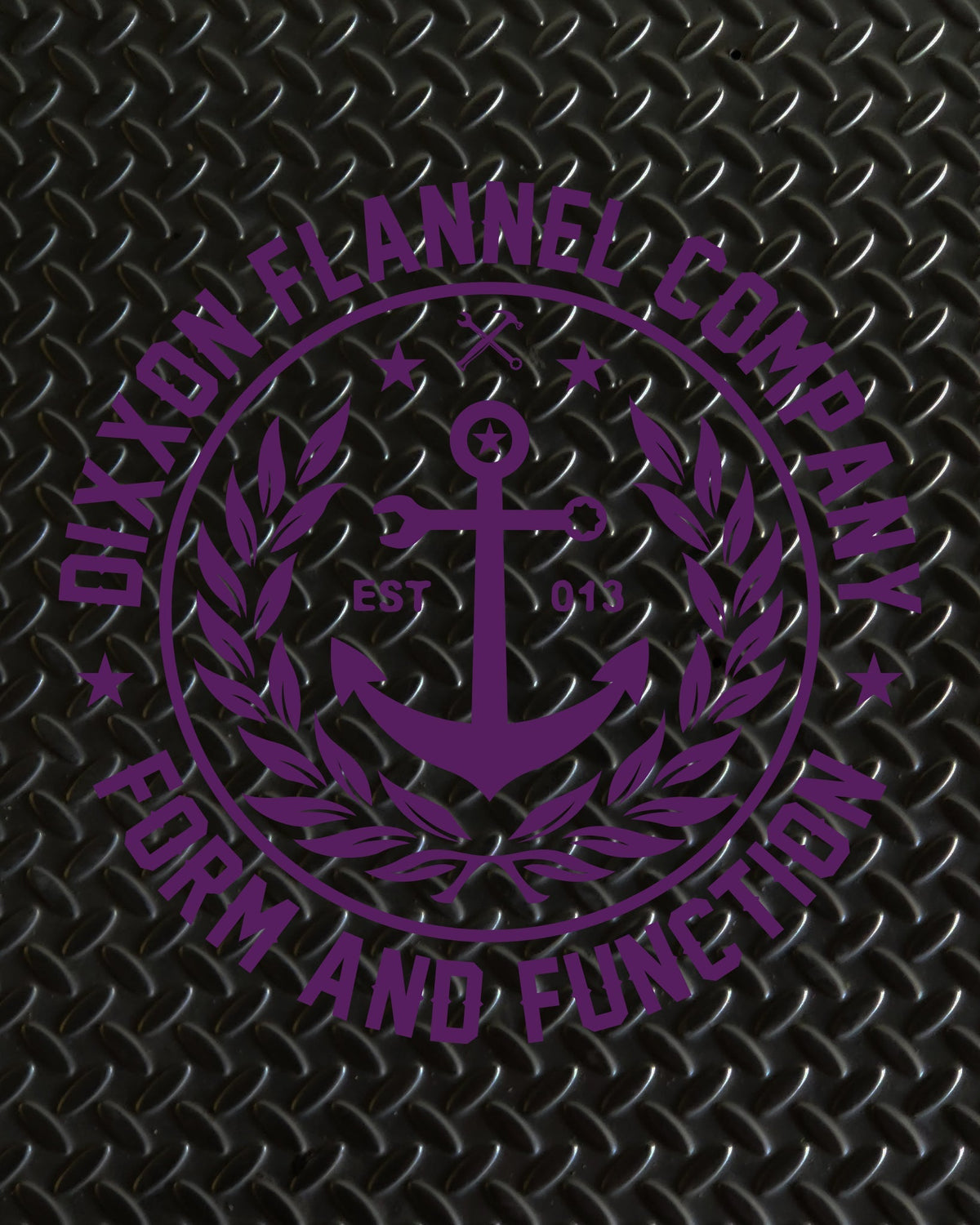 Salty Crest 12" Die Cut Sticker
