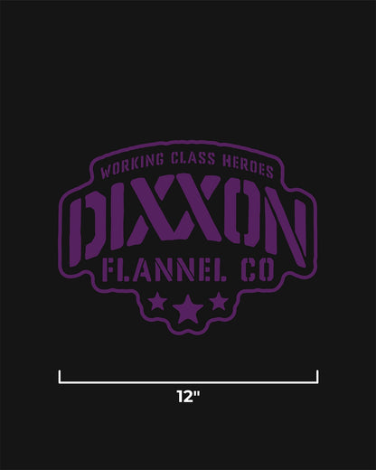 Stencil 12" Die Cut Sticker