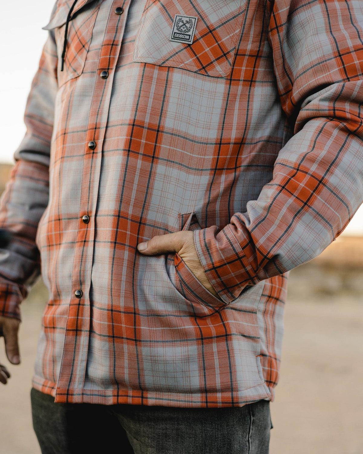 Superior Hooded Flannel Jacket